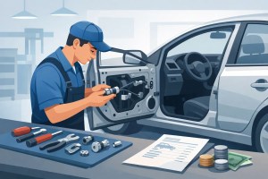 Car Door Lock Cylinder Replacement Cost